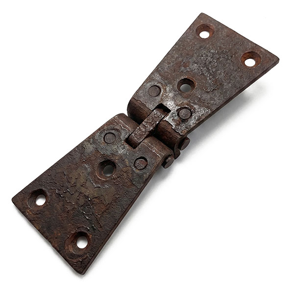 Metal Style Cerniera con Fermo Ferro Anticato MM45X125 - METAL STYLE